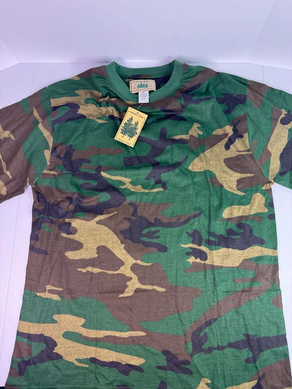 Hunter's Peak Rugged Wear Camouflage T-Shirt Size XL